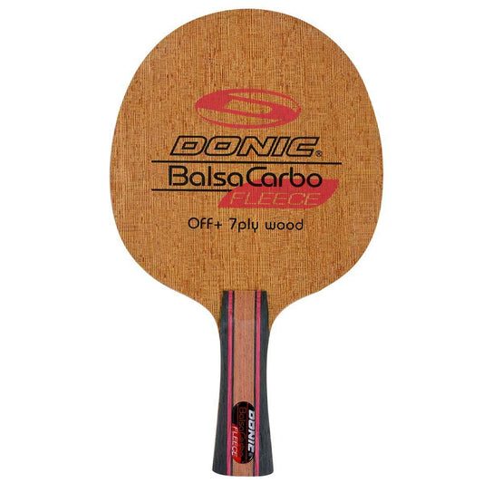 Donic balsa carbo fleece concave wooden table tennis blade