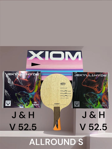 Xiom J&H Intermediate Table Tennis Racket