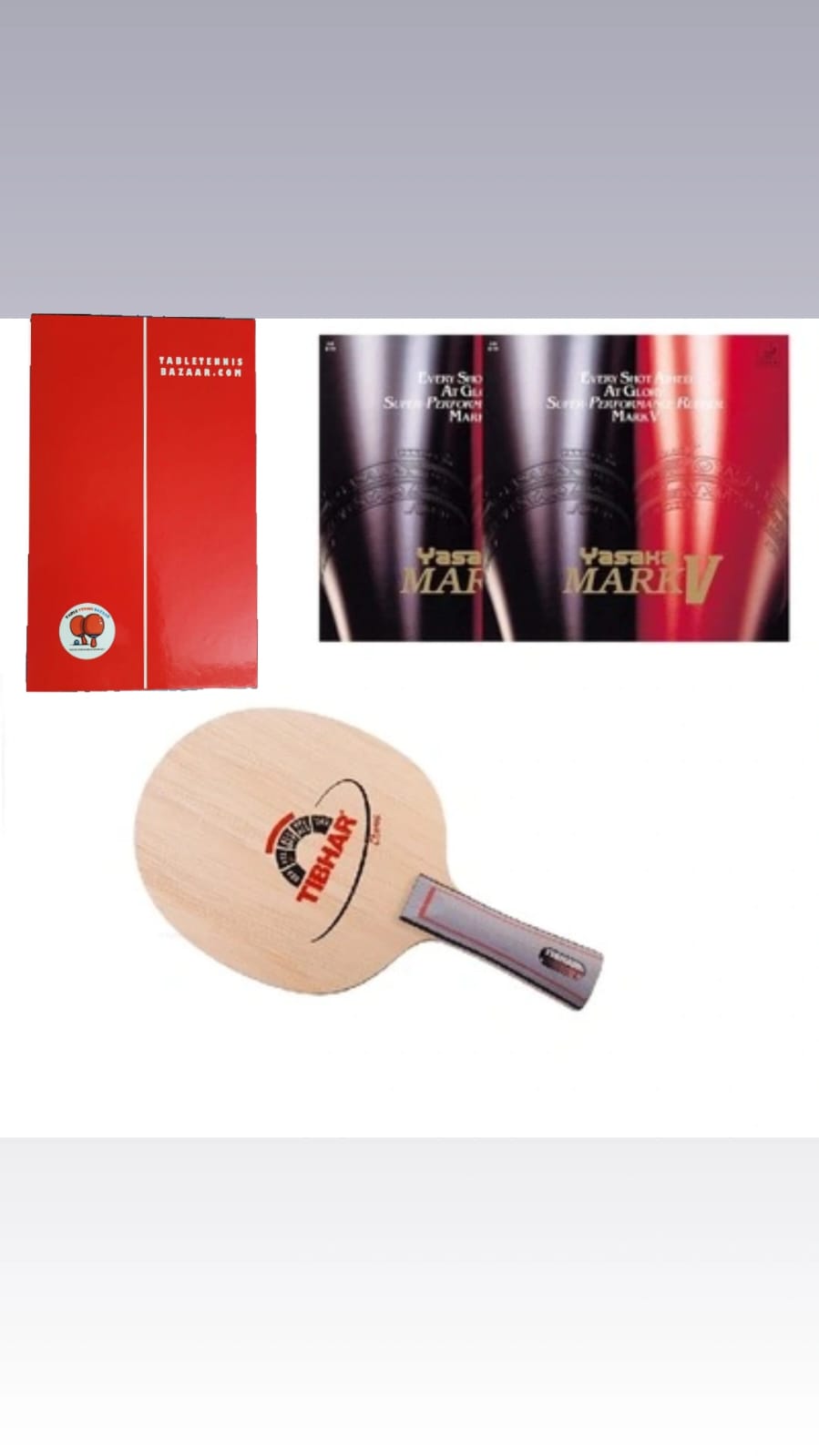 Tibhar Standard Table Tennis Racket