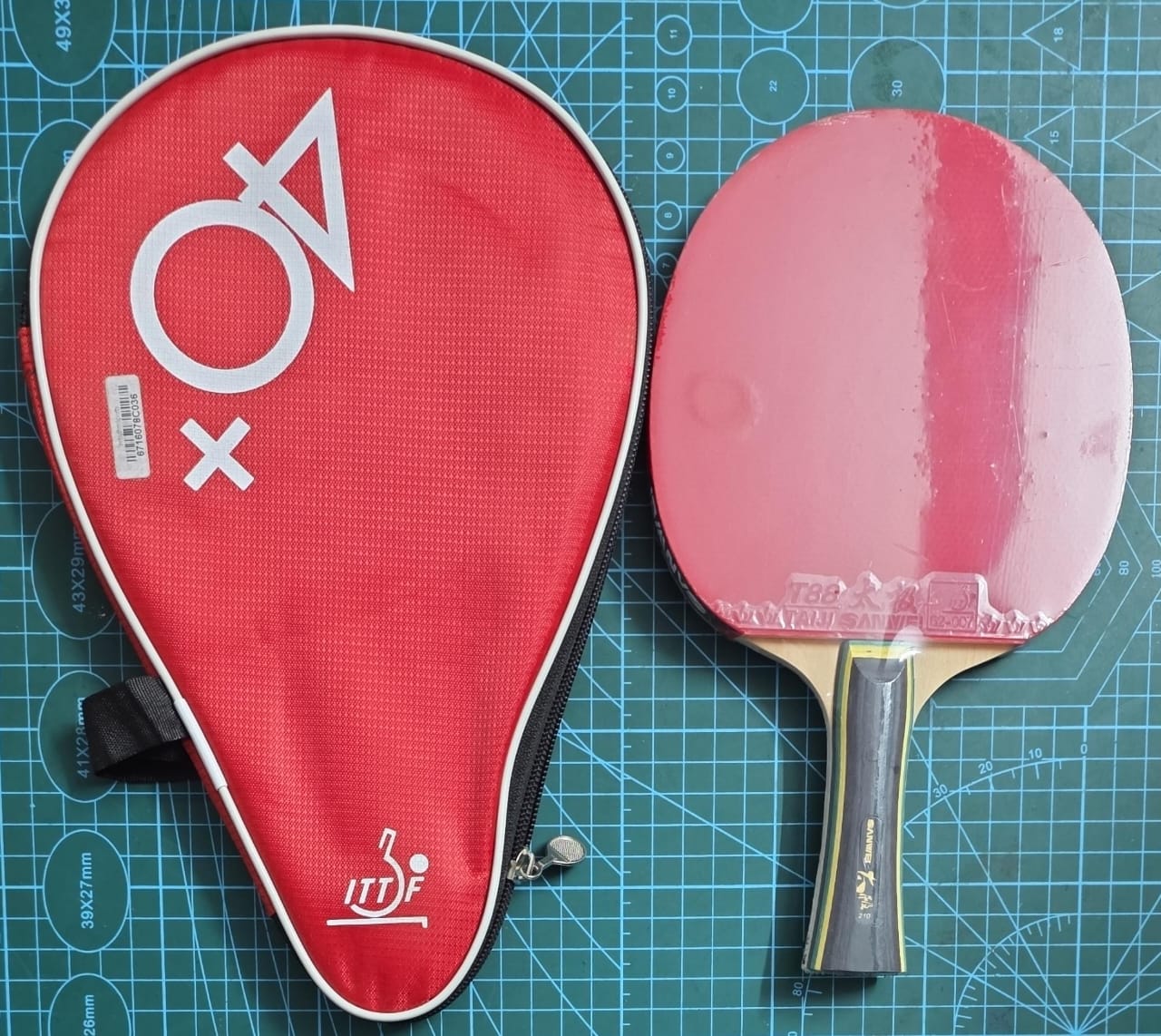 Sanwei special intermediate table tennis bat