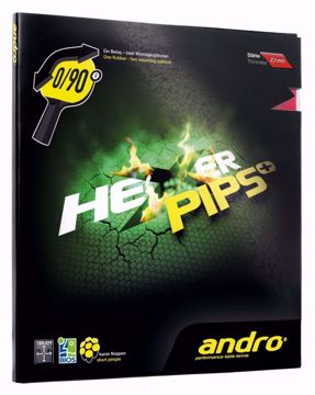 Picture of Andro® Hexer Pips + Table Tennis Rubber