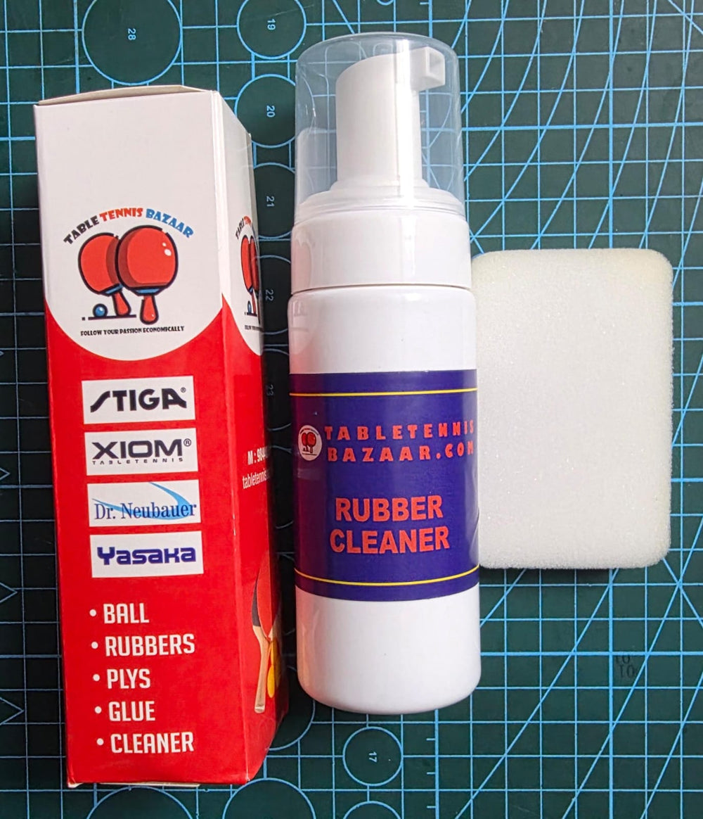 Ttb rubber cleaner 100ml foam cleaner with sponge