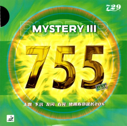 729 Friendship Mystery III 755 Table Tennis Rubber
