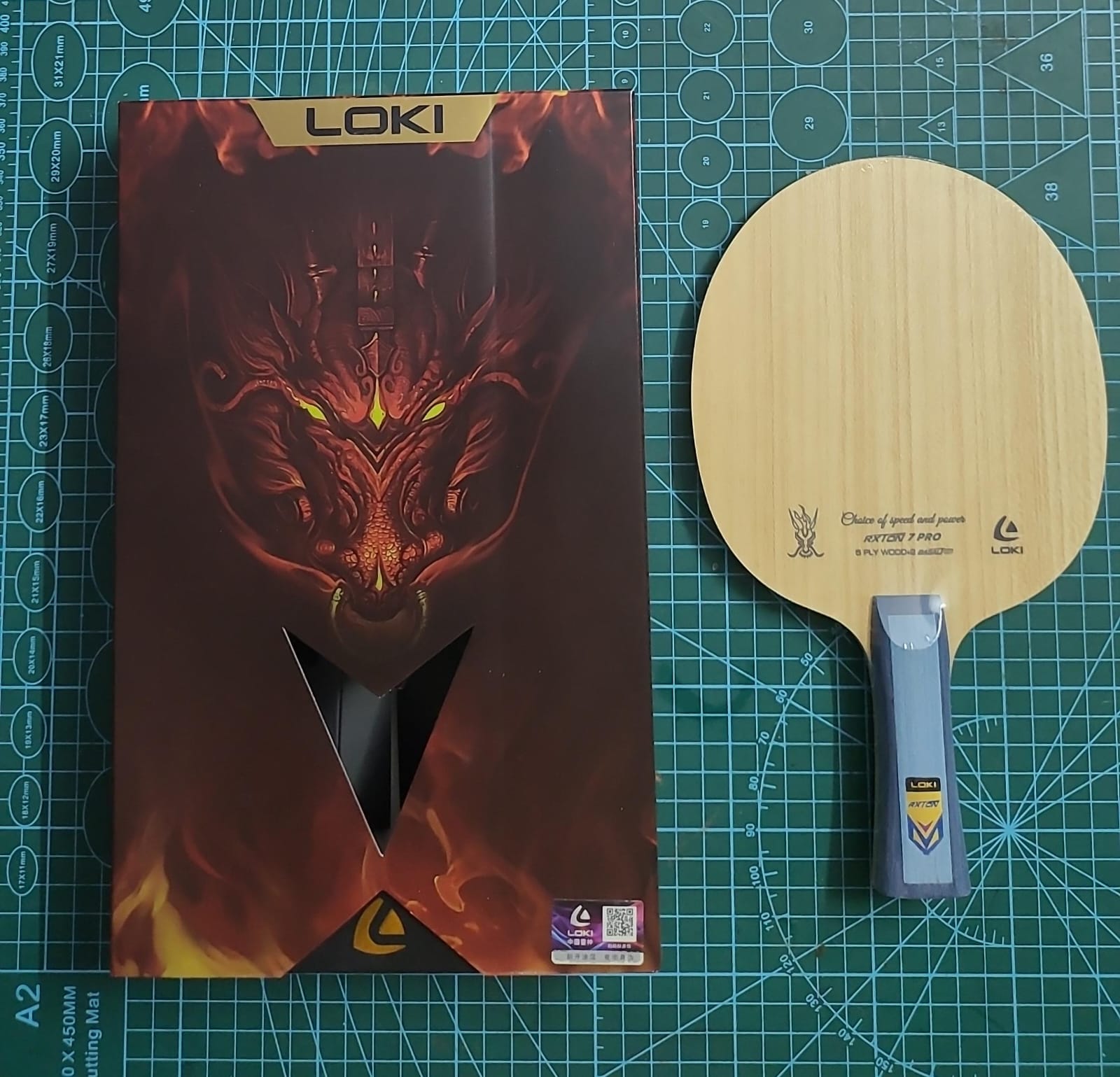 Loki Rxton V Loki rxton 7 pro blade – Table Tennis Bazaar