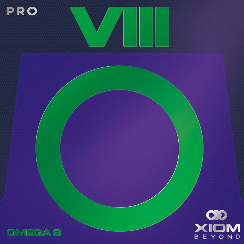 Xiom Omega 8 Pro Table Tennis Rubber