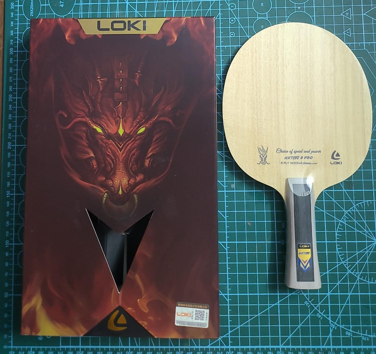 Loki rxton 9 pro blades – Table Tennis Bazaar