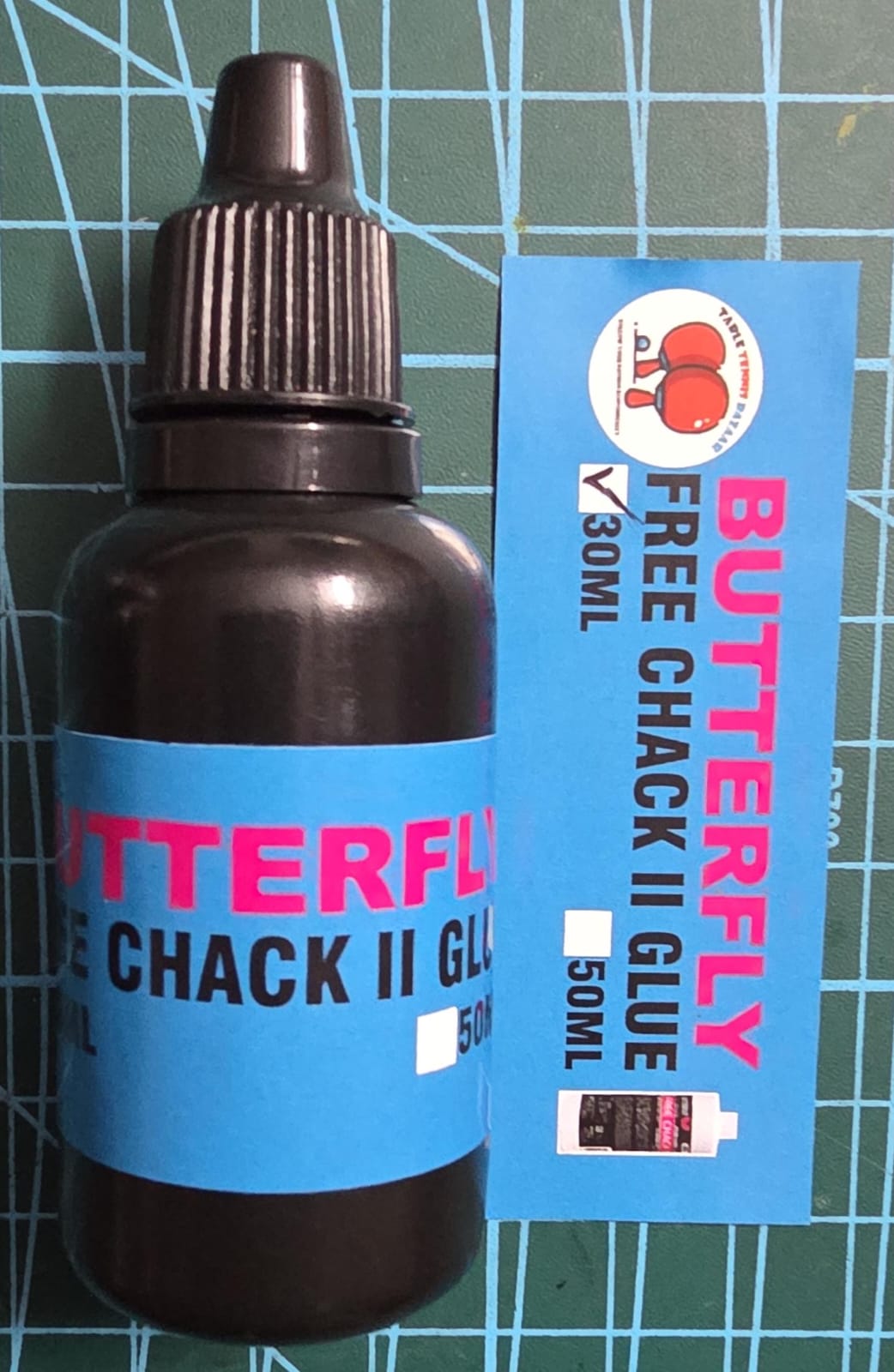 Butterfly Free Chack Glue - Repacked 10ml/15ml/20ml/30ml/50ml Bottle with sponge