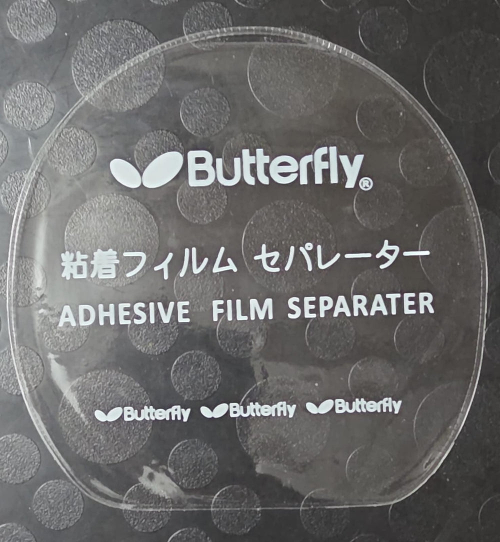 Table Tennis Butterfly Rubber Protect Film Separator Protective Film Rubber Protector