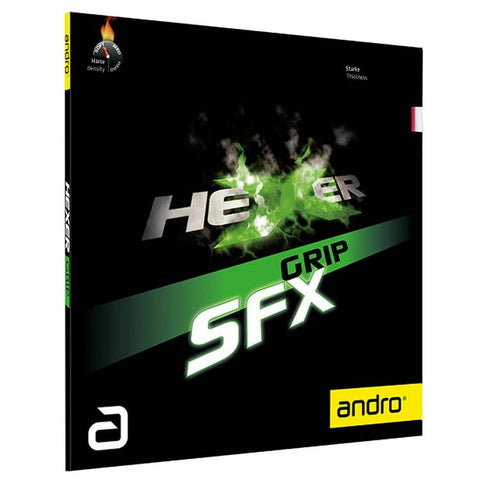 Andro hexer grip sfx table tennis rubber