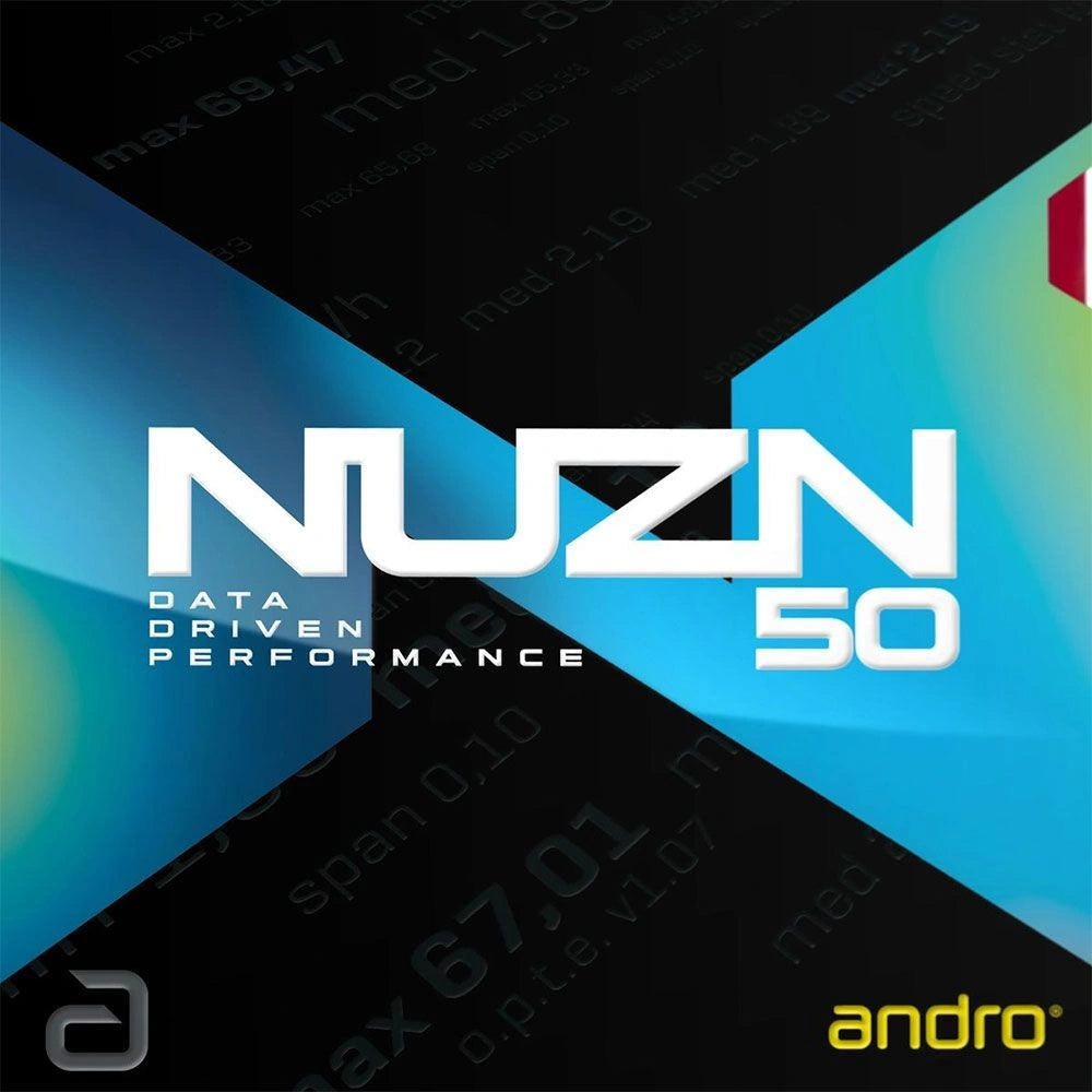 Andro nuzn 50 table tennis rubber