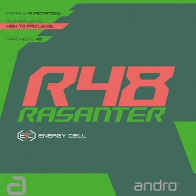 Andro rasanter r48 table tennis rubber