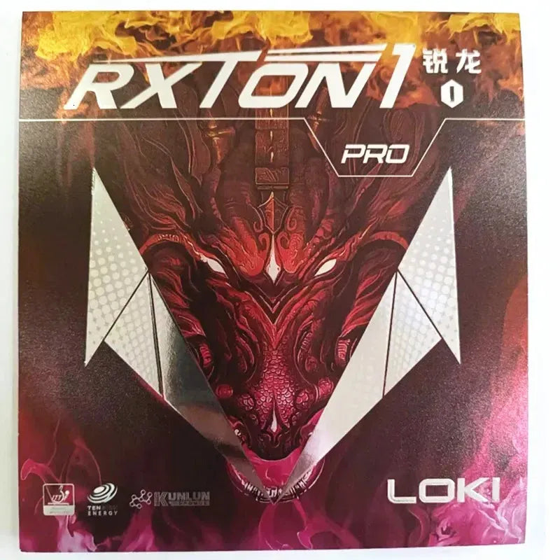 Loki Rxton V Loki rxton 1 pro rubber – Table Tennis Bazaar