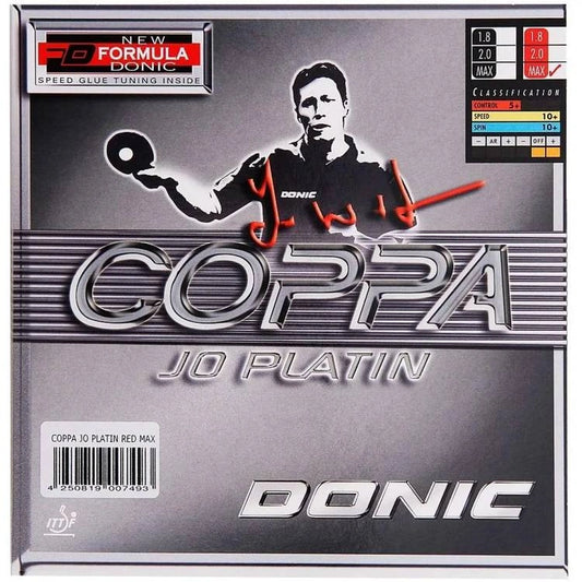 Donic coppa jo platin table tennis rubber