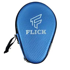 FLICK Round Table Tennis Racket Hard Case Protective Cover for Paddles