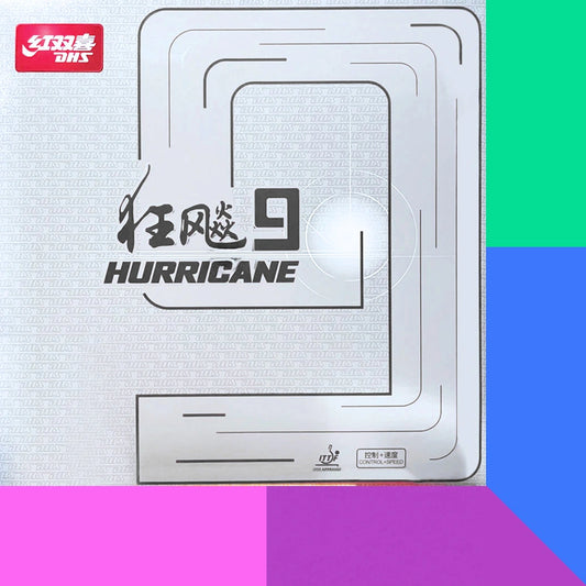 Dhs hurricane 9 table tennis rubber