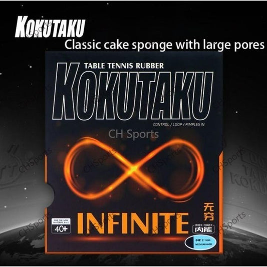 KOKUTAKU INFINITE 2.1mm Super Tacky Ping Pong Rubber Table Tennis Rubber Pimples