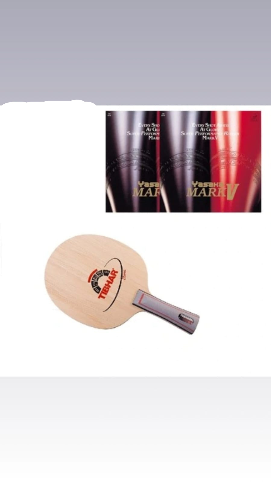 Tibhar Standard Table Tennis Racket