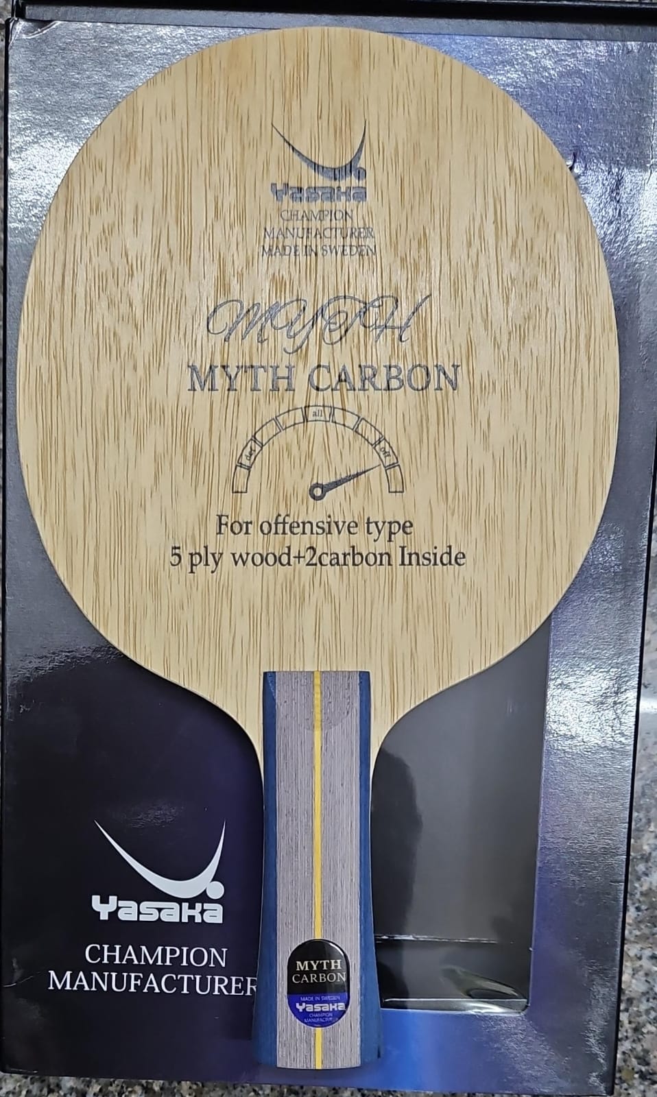 Yasaka Myth Carbon Table tennis blade