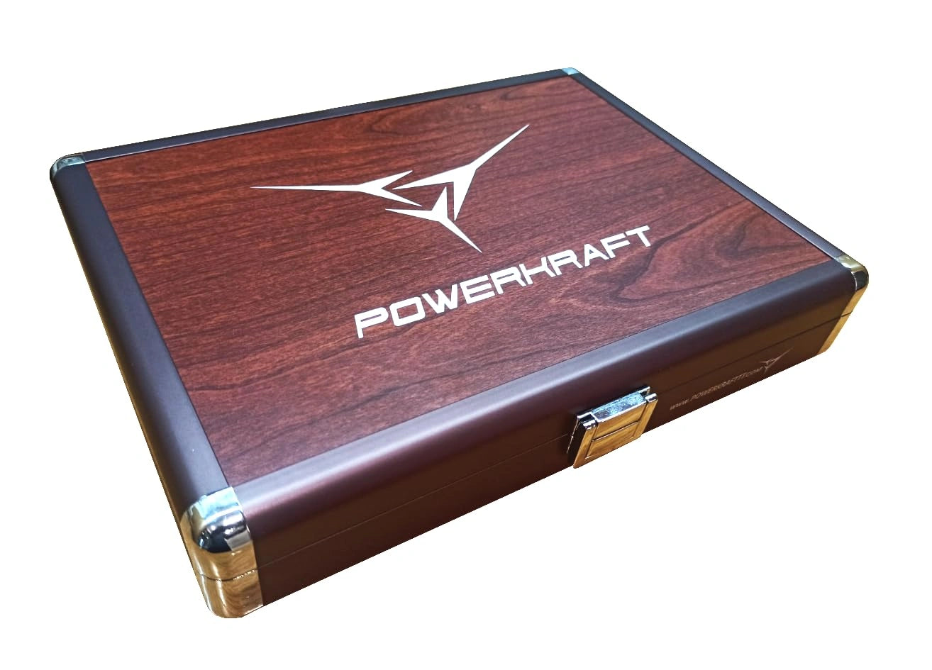 Powerkraft Table Tennis Aluminium Framed Premium Racket CASE Black