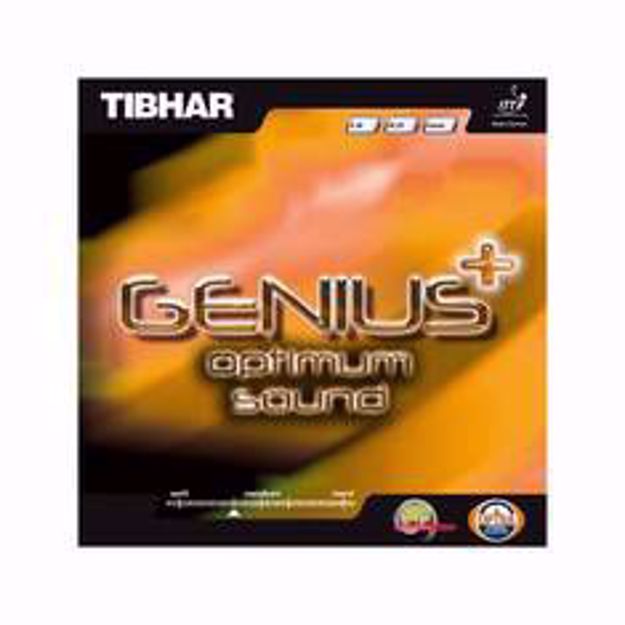 Picture of Tibhar Genius +Optimum Sound Table Tennis Rubber