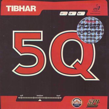 Picture of Tibhar 5Q Power Update Table Tennis Rubber