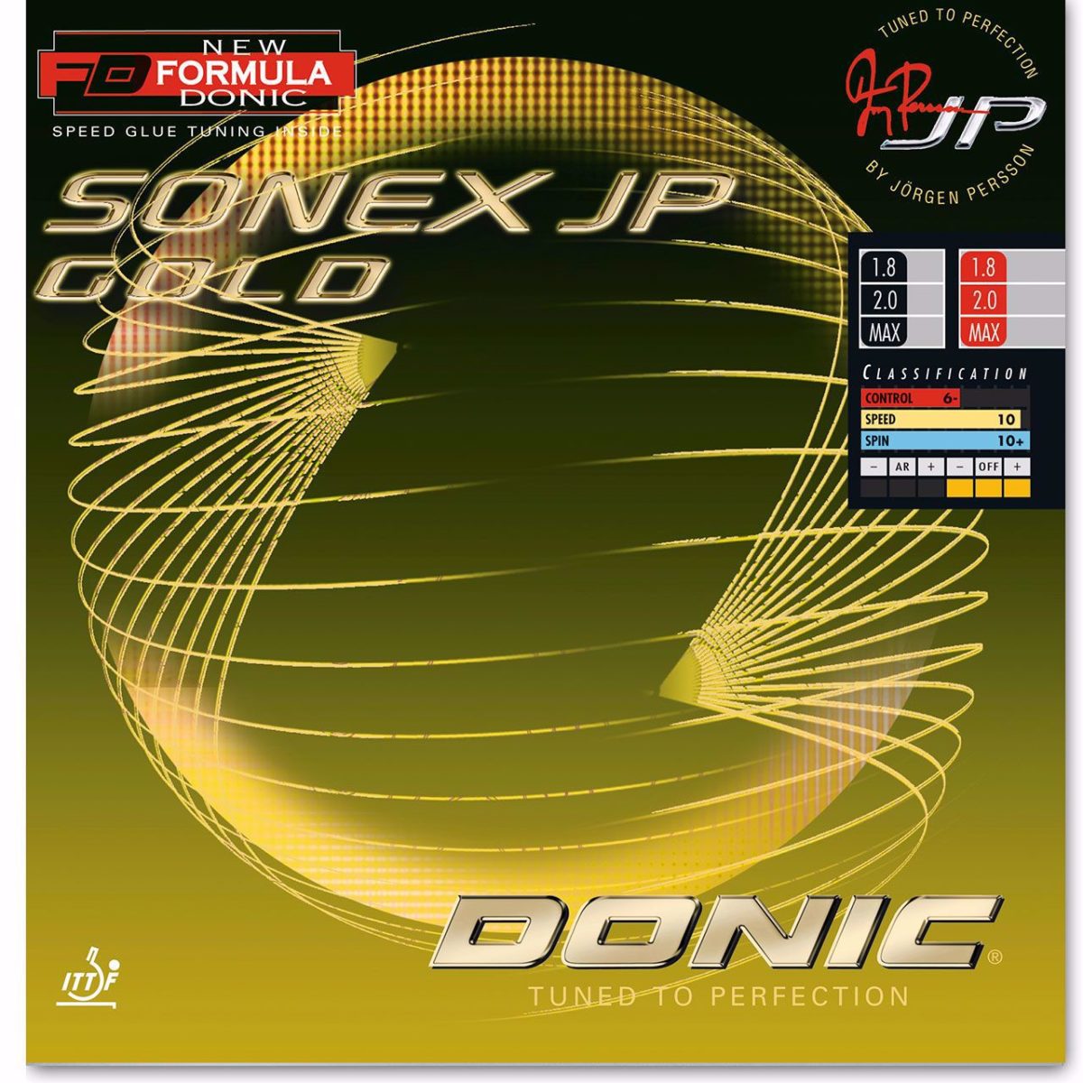 Donic Sonex JP Gold Table Tennis Rubber2750