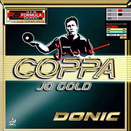 Donic Coppa Jo Gold Table Tennis Rubber2750