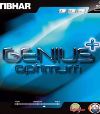 Tibhar Genius +Optimum Table Tennis Rubber2950