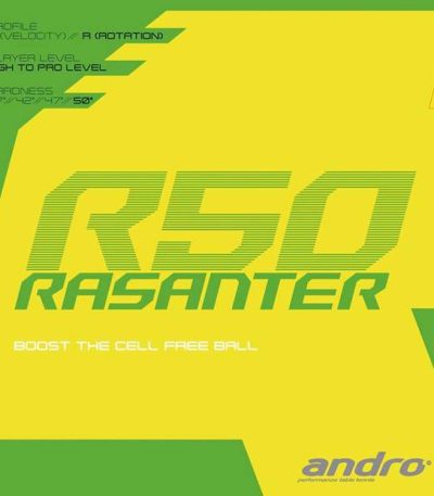 Andro® Rasanter R50 Table Tennis Rubber3350