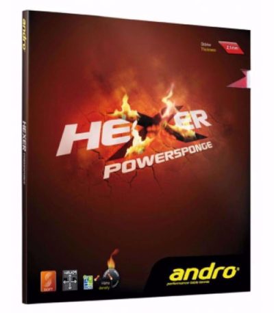 Andro® Hexer Powersponge Table Tennis Rubber2650