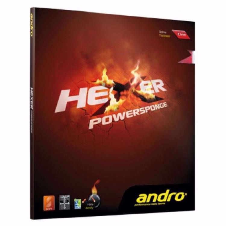 Andro® Hexer Powersponge Table Tennis Rubber2650