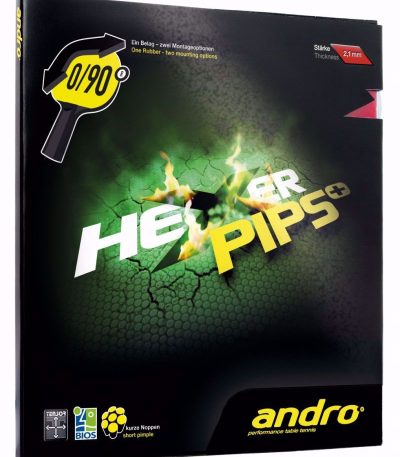 Andro® Hexer Pips + Table Tennis Rubber2500