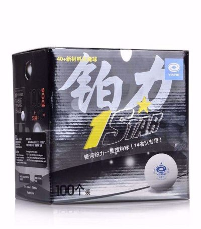 Yinhe 1 Star Seamless Table Tennis Balls (Pack of 100)2500