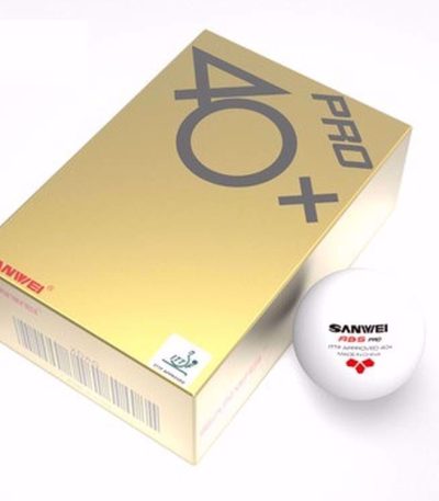 Sanwei 40+ ABS PRO 3 Star Table Tennis Balls