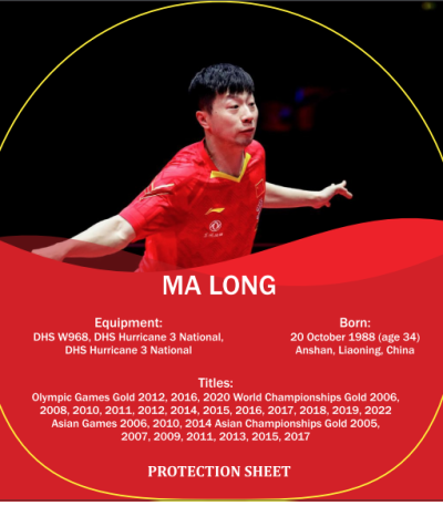 MA LONG Protection sheet 1 pc150