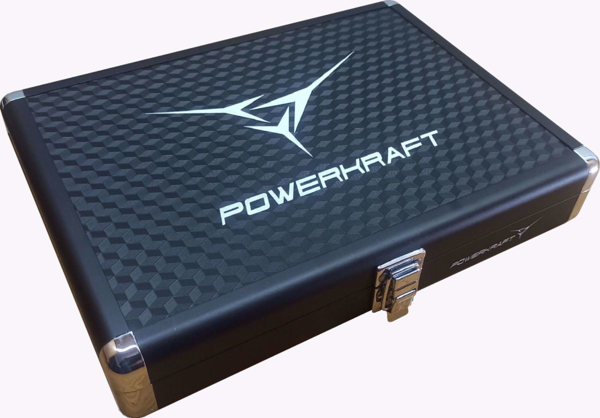 POWERKRAFT Table Tennis Aluminium ABS Premium Racket CASE2790