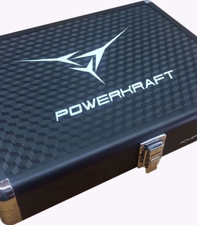 POWERKRAFT Table Tennis Aluminium ABS Premium Racket CASE2790